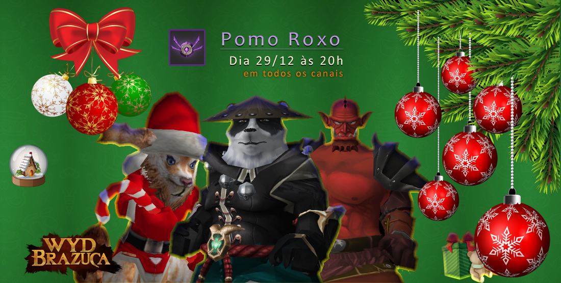 Natal 2022 - Liberação de Pomo Roxo